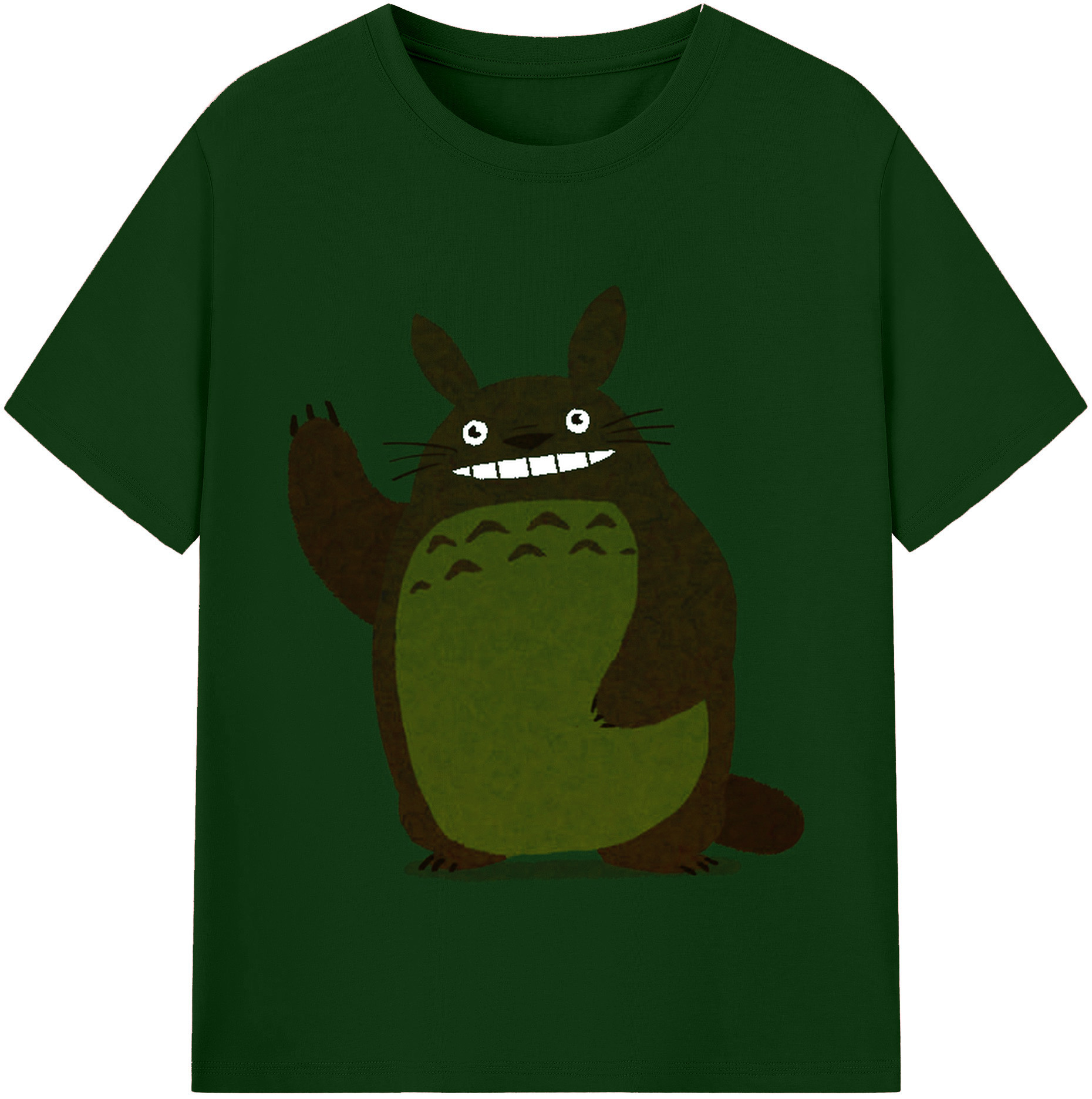 （画像用） となりのトトロ 草壁メイ 草壁サツキ My Neighbor Totoro Satsuki Kusakabe Mei Kusakabe 綿100％半袖Tシャツ（フロントプリント）